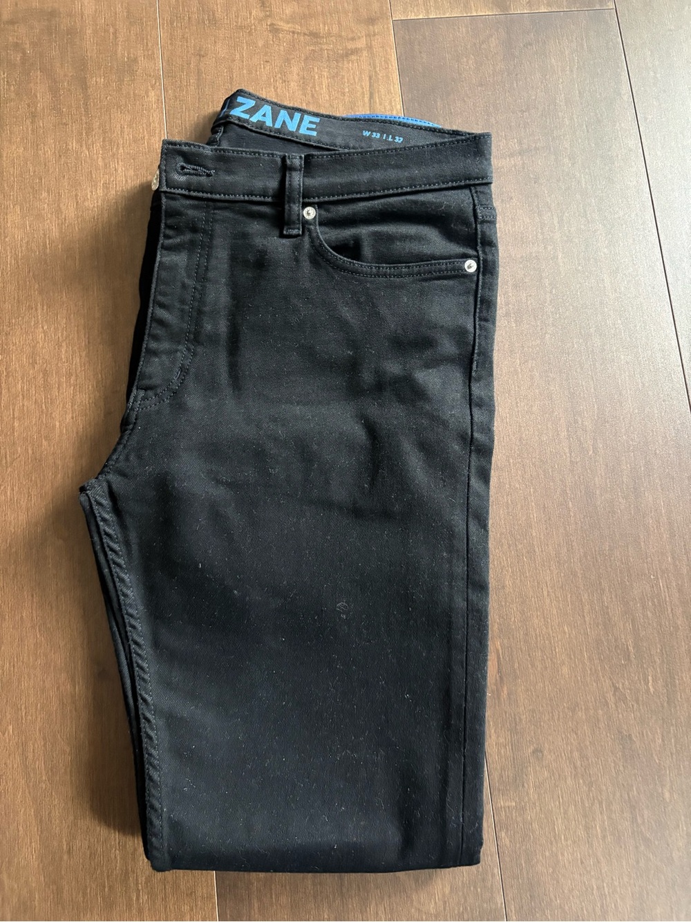 Zane Black Slim Stretch Jeans